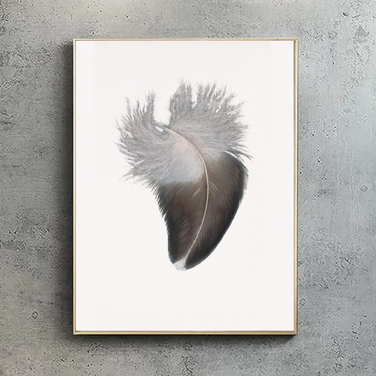 Bearded vulture / Lammergeier Feather Mini Print