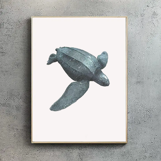 Leatherback Turtle - Reduced to clear