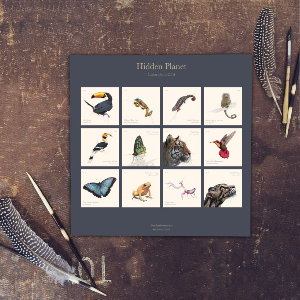 Hidden Planet 2023 Calendar