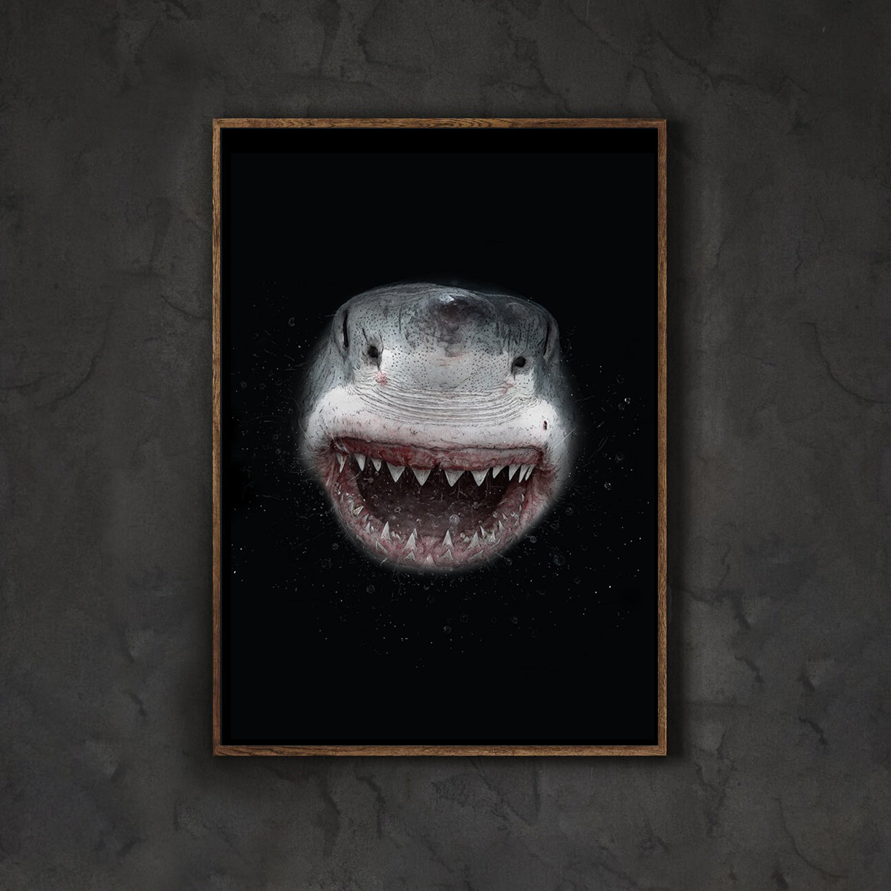 Great White Shark Print | Shark Print | Jaws | Bruce Print