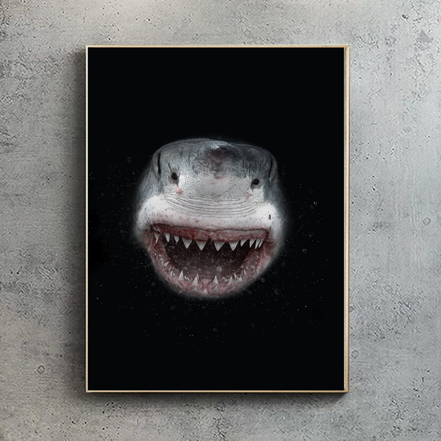 Great White Shark Print | Shark Print | Jaws | Bruce Print