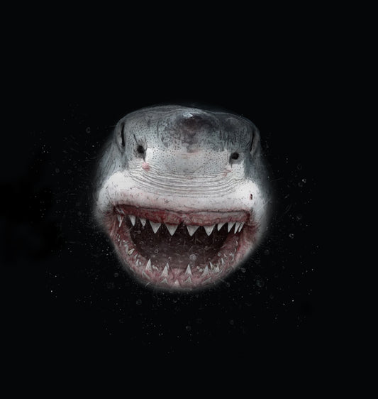 Great White Shark Print | Shark Print | Jaws | Bruce Print