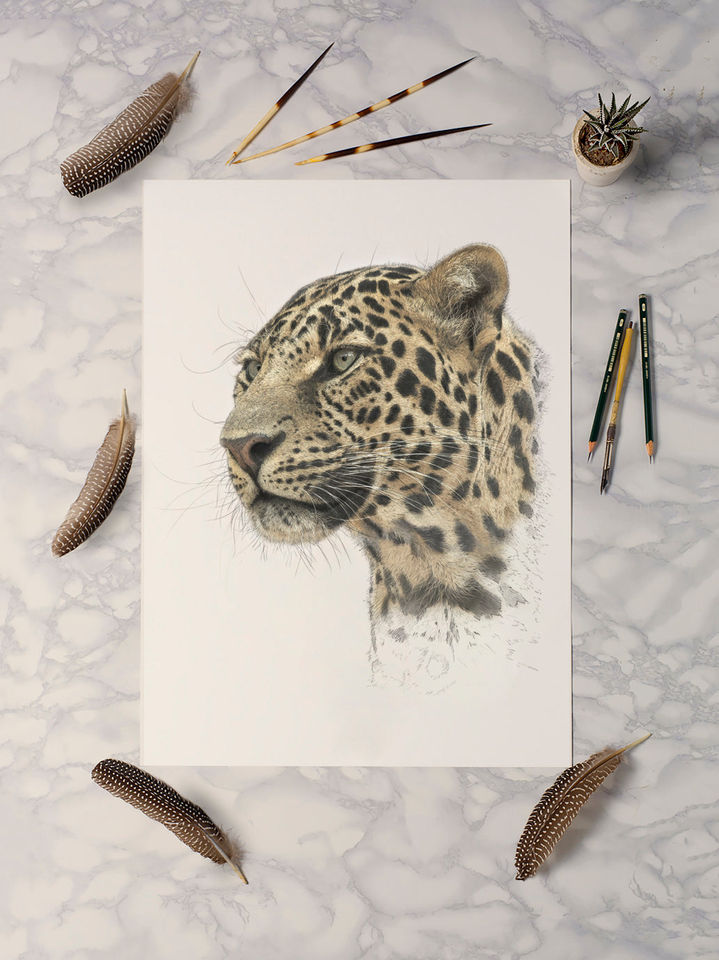 African Leopard Print | African Leopard | Leopard Print | Leopard Portrait | Big Cat | Cats