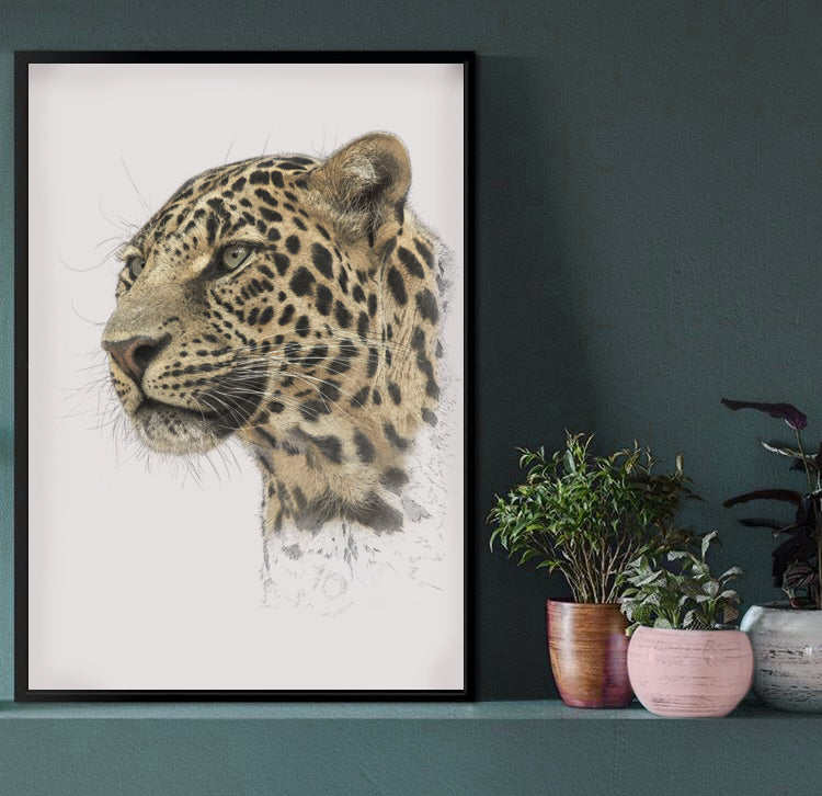 African Leopard Print | African Leopard | Leopard Print | Leopard Portrait | Big Cat | Cats