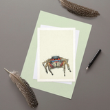 Lessert's Rainbow Spider - Greeting Card