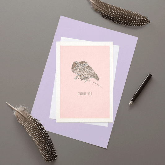 Owlove You - valentines Card