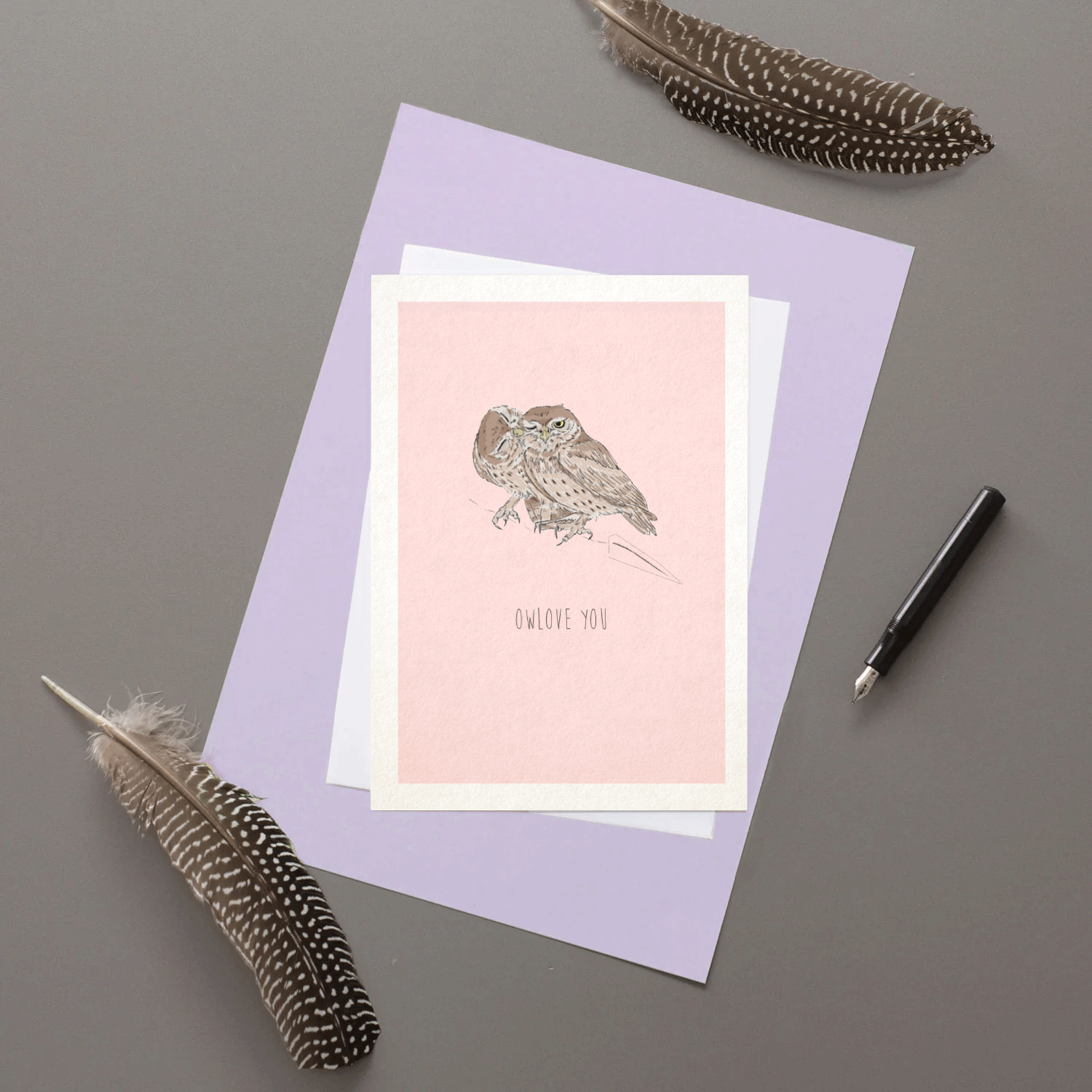 Owlove You - Greeting Card