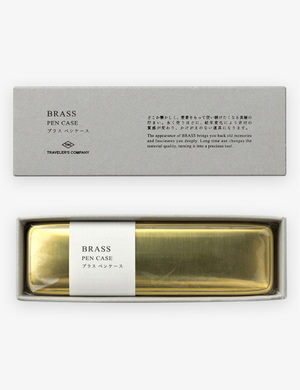 Traveller's Company Brass Pencase