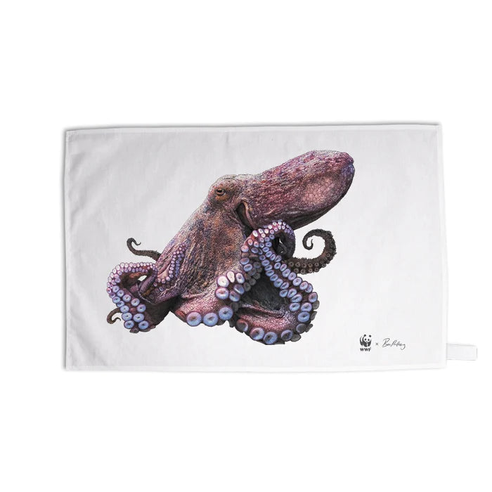 WWF x Ben Rothery 'Sea' Towels (Tea Towel) Set