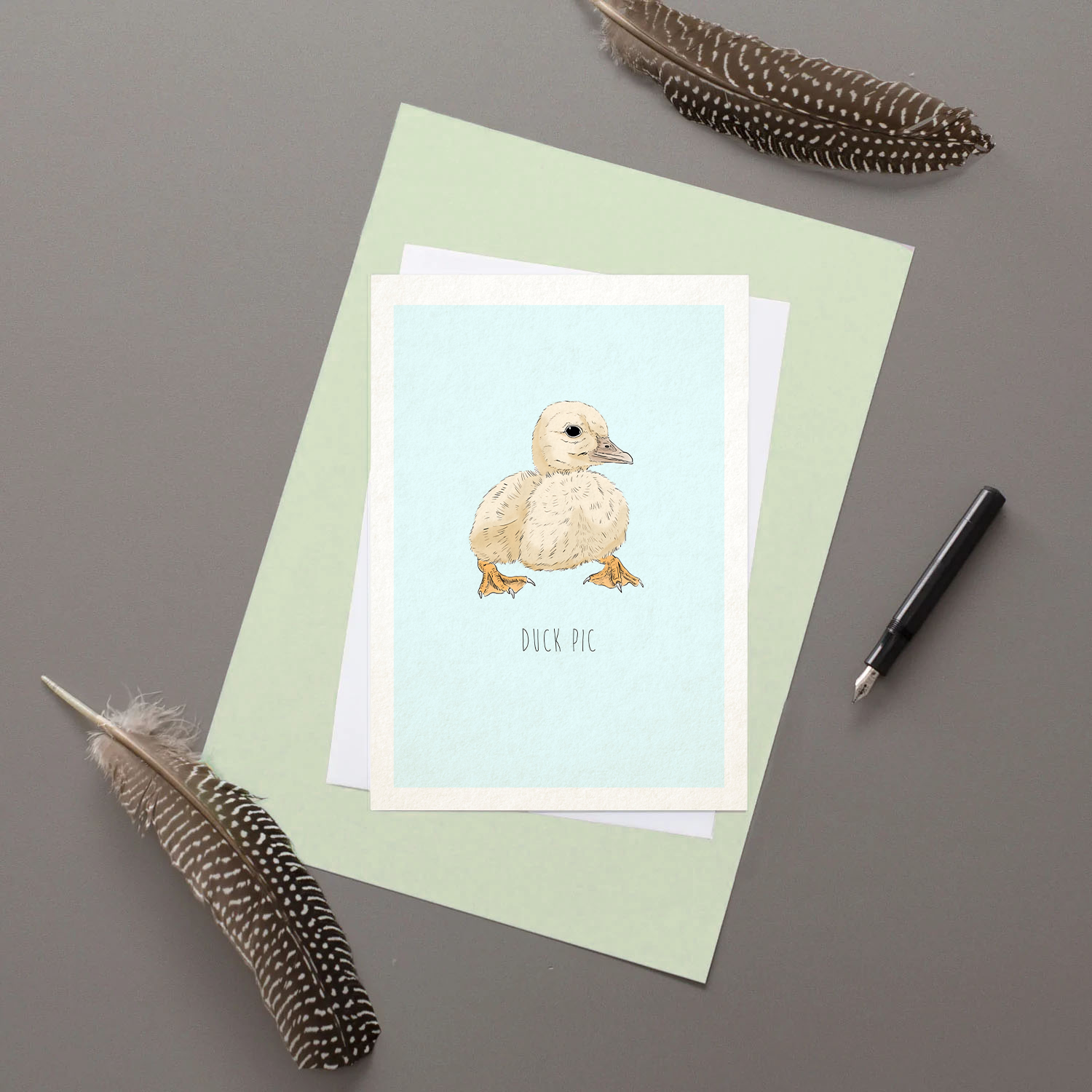 Duck Pic - Greeting Card