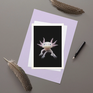 Axolotl - Greeting Card
