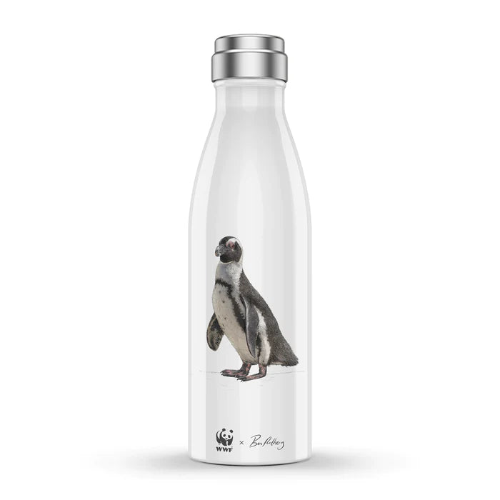Limited Edition WWF x Ben Rothery ICE Bottles - Jackass Penguin