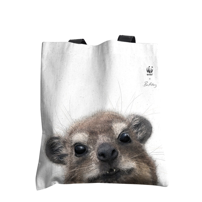 Limited Edition WWF x Ben Rothery Tote Bag - Rock Hyrax