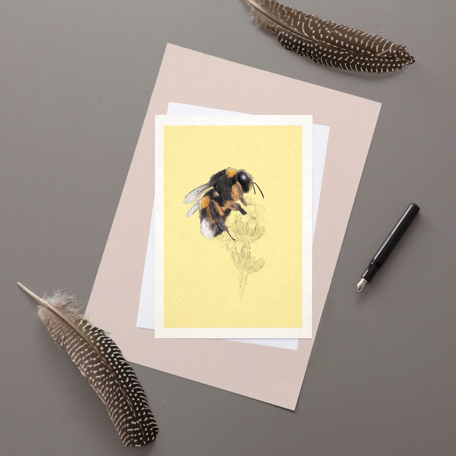 Bumblebee - Greeting Card