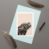 Clouded Leopard - Greeting Card