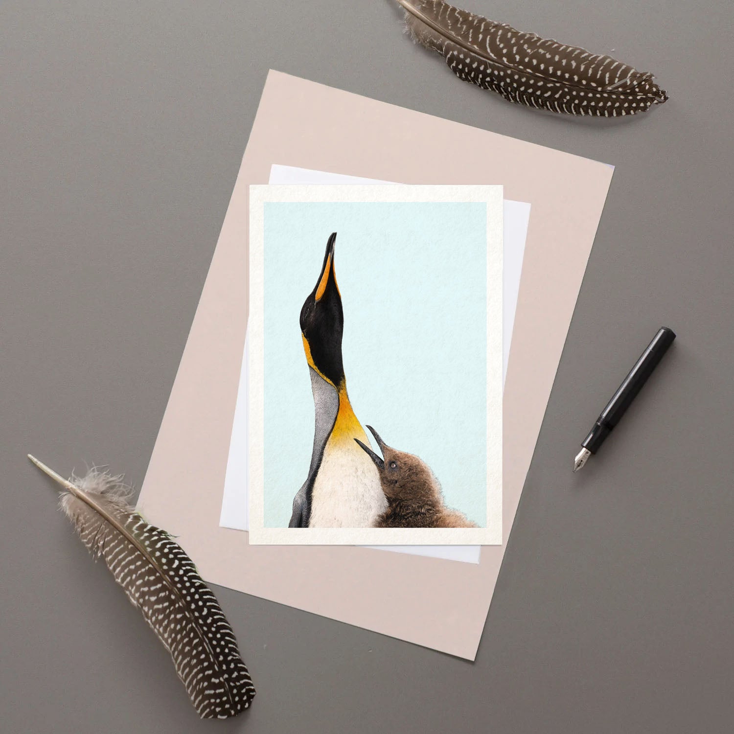 King Penguins - Greeting Card