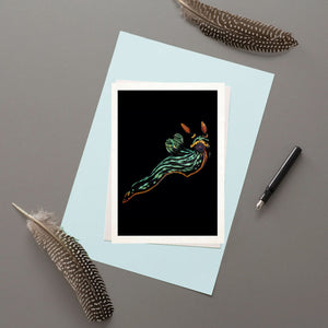 Nembrotha Nudibranch - Greeting Card