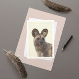 African Wild Dog - Greeting Card