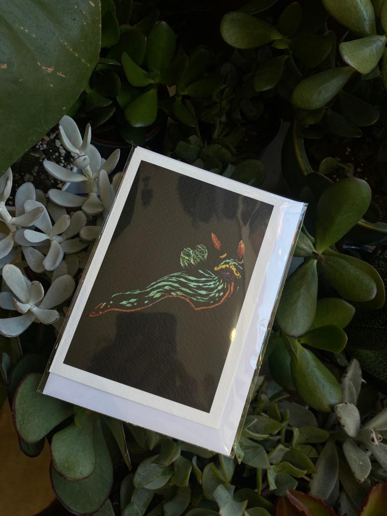 Nembrotha Nudibranch - Greeting Card